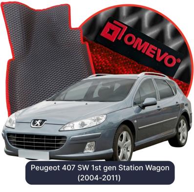 EVA Autoteppiche OMEVO für Peugeot 407 SW 1. Gen. Kombi (2004-2011)