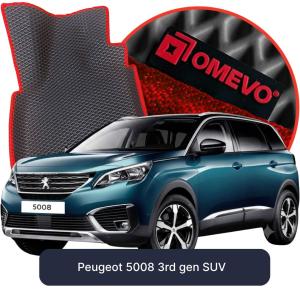OMEVO 5D Pro EVA Fußmatten für Peugeot 5008 3. Gen. SUV (2024-2026)