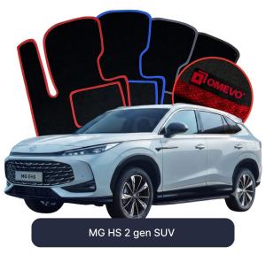 OMEVO Velours-Autofußmatten für MG EHS 2 gen SUV (2024-2025)