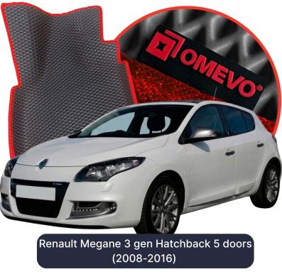 EVA Autoteppiche OMEVO für Renault Megane 3 gen Kompakt 5-Türer (2008-2016)