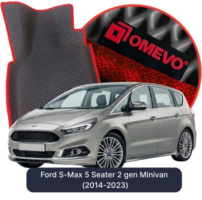EVA Autoteppiche OMEVO für Ford S-Max 5-Sitzer 2 gen Minivan (2014-2023)