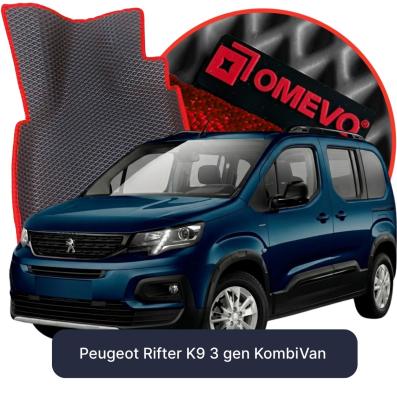 EVA Autoteppiche OMEVO für Peugeot Rifter K9 3 gen Kombi/Van (2018-2026)