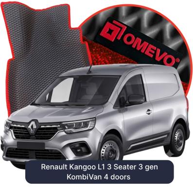 EVA Autoteppiche OMEVO für Renault Kangoo L1 3-Sitzer 3 gen Kombi/Van 4-Türer (2021-2026)