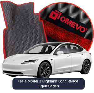 OMEVO 5D Pro EVA Fußmatten für Tesla Model 3 Highland Long Range 1 gen Limousine (2022-2026)