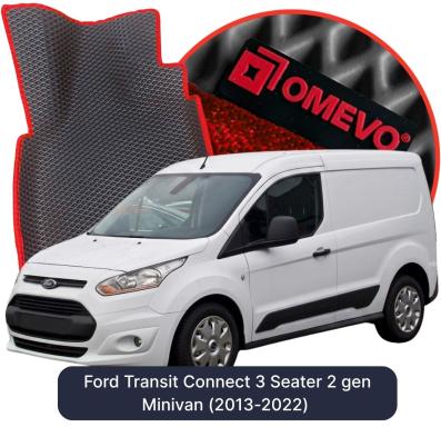EVA Autoteppiche OMEVO für Ford Transit Connect 3-Sitzer 2 gen Minivan (2013-2022)