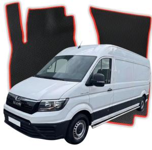 OMEVO EVA Fußmatten® für MAN TGE 3-Sitzer (Mannschaftswagen) L4 1 gen Kastenwagen 4-Türer (2017-2026)