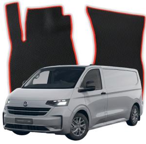 OMEVO EVA Fußmatten® für Volkswagen Transporter 3-Sitzer L2 T7 7 gen Kastenwagen 4-Türer (2024-2026)