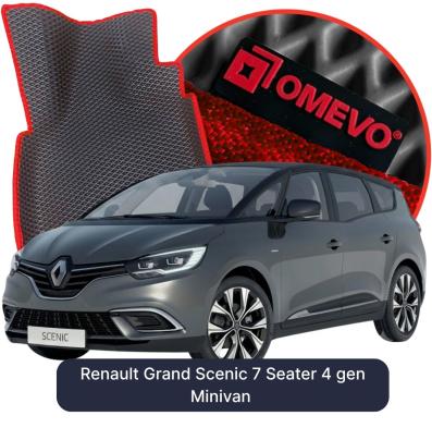 EVA Autoteppiche OMEVO für Renault Grand Scenic 7-Sitzer 4 gen Minivan (2016-2022)