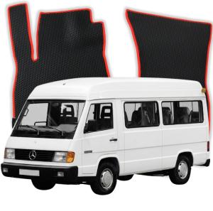 OMEVO EVA Fußmatten® für Mercedes-Benz MB100 2 gen Minibus 4-Türer (1987-1996)