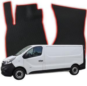 OMEVO EVA Fußmatten® für Opel Vivaro 3-Sitzer (mannschaftswagen) 2 gen Van (2014-2019)
