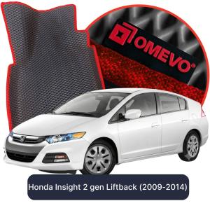 OMEVO 5D Pro EVA Fußmatten für Honda Insight 2 gen Liftback (2009-2014)