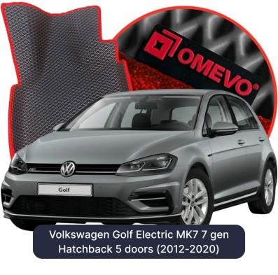 EVA Autoteppiche OMEVO für Volkswagen Golf Elektromotor MK7 7 gen Kompakt 5-Türer (2012-2020)