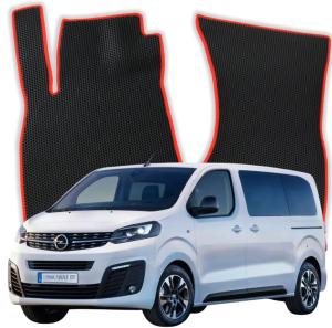 OMEVO EVA Fußmatten® für Opel Zafira Life 9-Sitzer Langversion 1 gen Minivan 4 Türer (2019-2026)