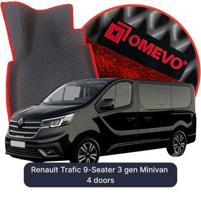 EVA Autoteppiche OMEVO für Renault Trafic 9-Sitzer 3 gen Minivan 4 Türen (2014-2026)