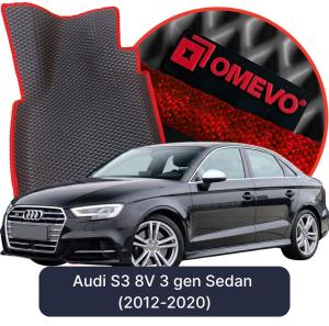 OMEVO 5D Pro EVA Fußmatten für Audi S3 8V 3 gen Limousine (2012-2020)