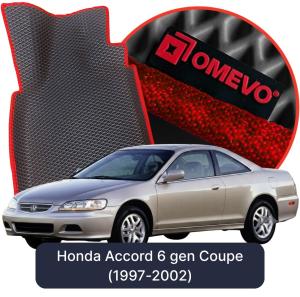 OMEVO 5D Pro EVA Fußmatten für Honda Accord 6 gen Coupe (1997-2002)