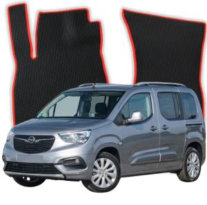 OMEVO EVA Fußmatten® für Opel Combo Life 7-Sitzer 4 gen Minivan (2018-2026)