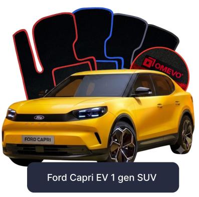 Velours-Autofußmatten OMEVO für Capri EV 1 gen SUV (2024–2025)