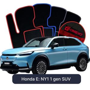 OMEVO Velours-Autofußmatten für Honda E: NY1 1 gen SUV (2023-2025)