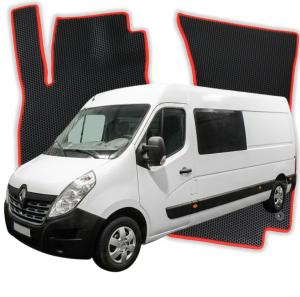 OMEVO EVA Fußmatten® für Renault Master 9-Sitzer Mannschaftswagen L3 3 gen Kastenwagen 4 Türer (2010-2024)