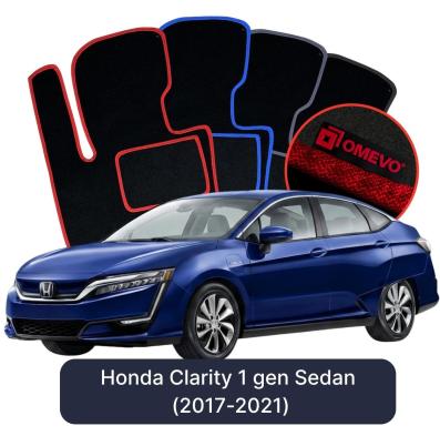 Velours-Autofußmatten OMEVO für Honda Clarity 1 gen Sedan (2017-2021)