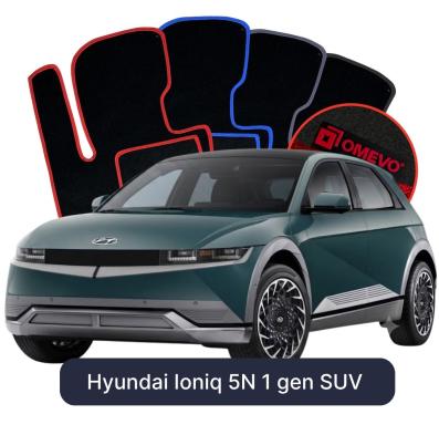 Velours-Autofußmatten OMEVO für Hyundai Ioniq 5N 1 gen SUV (2023-2025)