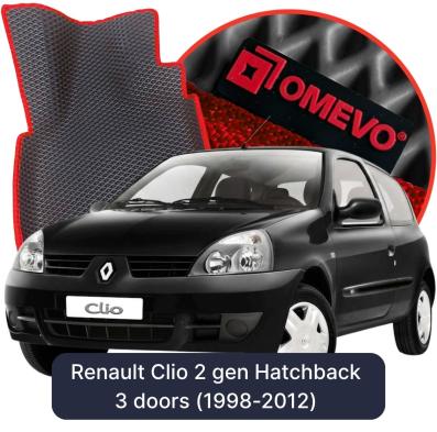 EVA Autoteppiche OMEVO für Renault Clio 2 gen Kompakt 3 Türer (1998-2012)