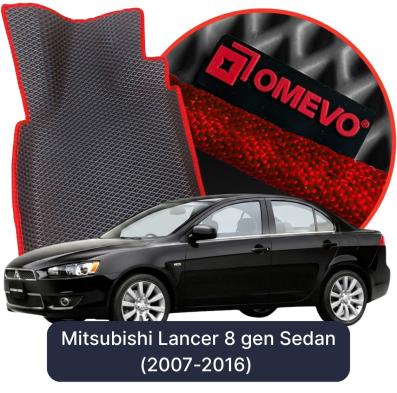 EVA Autoteppiche OMEVO für Mitsubishi Lancer 8 gen Limousine (2007-2016)