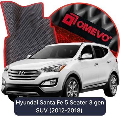 EVA Autoteppiche OMEVO für Hyundai Santa Fe 5-Sitzer 3 gen SUV (2012-2018)