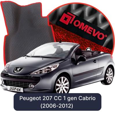 EVA Autoteppiche OMEVO für Peugeot 207 CC 1 gen Cabrio (2006-2012)