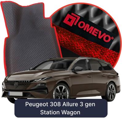 EVA Autoteppiche OMEVO für Peugeot 308 Allure 3 gen Kombi (2021-2026)