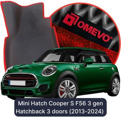 EVA Autoteppiche OMEVO für Mini Hatch Cooper S F56 3 gen Kompakt 3 Türer (2013-2024)