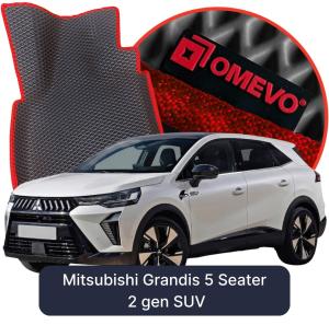 OMEVO 5D Pro EVA Fußmatten für Mitsubishi Grandis 5-Sitzer 2 gen SUV (2025-2026)