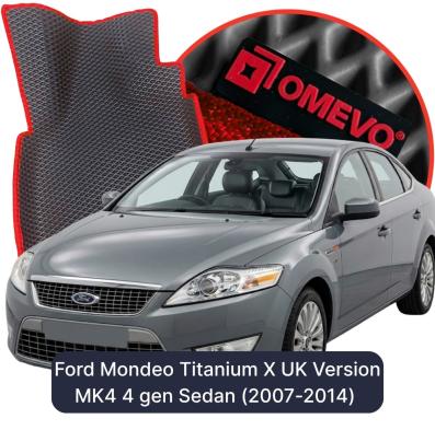EVA Autoteppiche OMEVO für Ford Mondeo Titanium X Englische Ausführung MK4 4 gen Limousine (2007-2014)