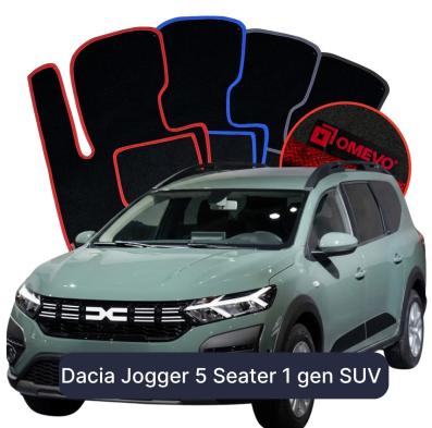 Velours-Autofußmatten OMEVO für Dacia Jogger 5-sitzer 1 gen SUV (2021-2025)