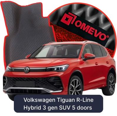 EVA Autoteppiche OMEVO für Volkswagen Tiguan R-Line Hybrid 3 gen SUV 5 Türer (2023-2026)