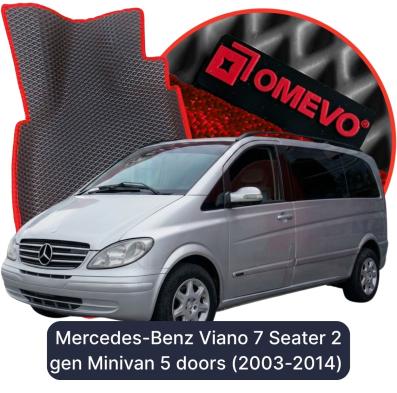 EVA Autoteppiche OMEVO für Mercedes-Benz Viano 7-Sitzer 2 gen Minivan 5 Türer (2003-2014)
