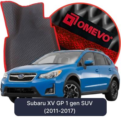 EVA Autoteppiche OMEVO für Subaru XV GP 1 gen SUV (2011-2017)