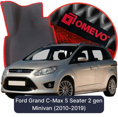 EVA Autoteppiche OMEVO für Ford Grand C-Max 5-Sitzer 2 gen Minivan (2010-2019)