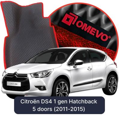 EVA Autoteppiche OMEVO für Citroën DS4 1 gen Kompakt 5 Türer (2011-2015)