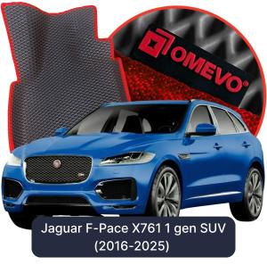 OMEVO 5D Pro EVA Fußmatten für Jaguar F-Pace X761 1 gen SUV (2016-2025)