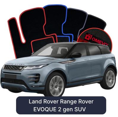 Velours-Autofußmatten OMEVO für Land Rover Range Rover EVOQUE 2 gen SUV (2018-2025)