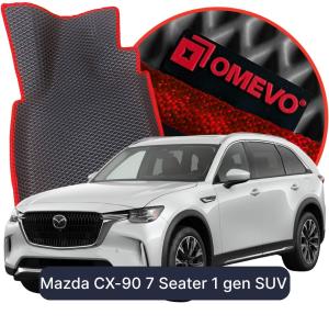 OMEVO 5D Pro EVA Fußmatten für Mazda CX-90 7-Sitzer 1 gen SUV (2023-2026)