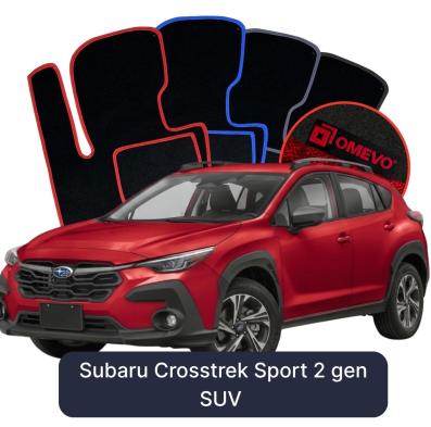 Velours-Autofußmatten OMEVO für Subaru Crosstrek Sport 2 gen SUV (2018-2025)