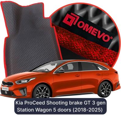 EVA Autoteppiche OMEVO für Kia ProCeed Shooting brake GT 3 gen Kombi 5 Türer (2018-2025)