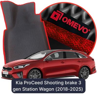 EVA Autoteppiche OMEVO für Kia ProCeed Shooting brake 3 gen Kombi (2018-2025)