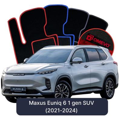 Velours-Autofußmatten OMEVO für Maxus Euniq 6 1 gen SUV (2021-2024)