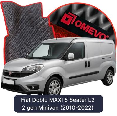 EVA Autoteppiche OMEVO für Fiat Doblo MAXI 5-Sitzer L2 2 gen Minivan (2010-2022)