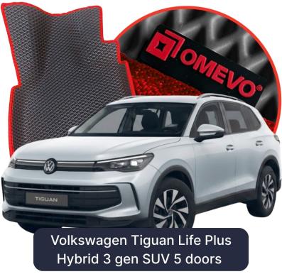 EVA Autoteppiche OMEVO für Volkswagen Tiguan Life Plus Hybrid 3 gen SUV 5 Türer (2023-2026)