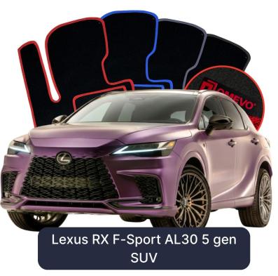 Velours-Autofußmatten OMEVO für Lexus RX F-Sport AL30 5 gen SUV (2022-2025)